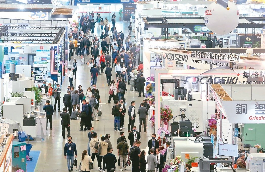 今年邁入第30屆、全台最大的專業工具機展TIMTOS，3月3日至8日連展6天，展出內容及周邊活動精采可期。圖為上屆現場畫面。貿協／提供