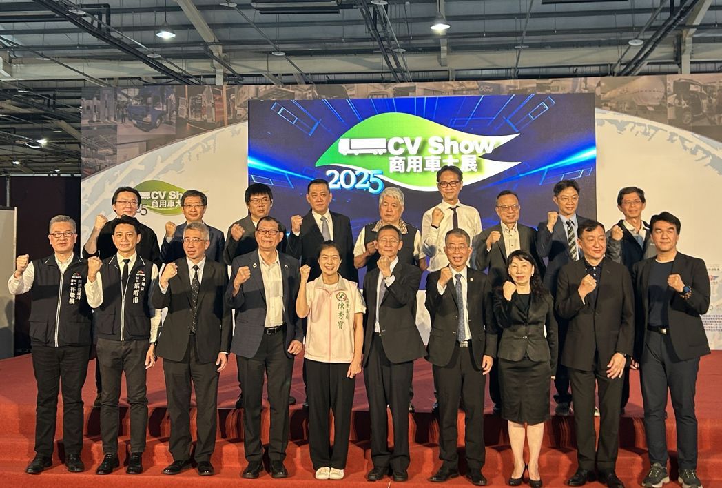 2025商用車大展」今起連4天在台中國際展覽館熱鬧登場。記者趙容萱／攝影