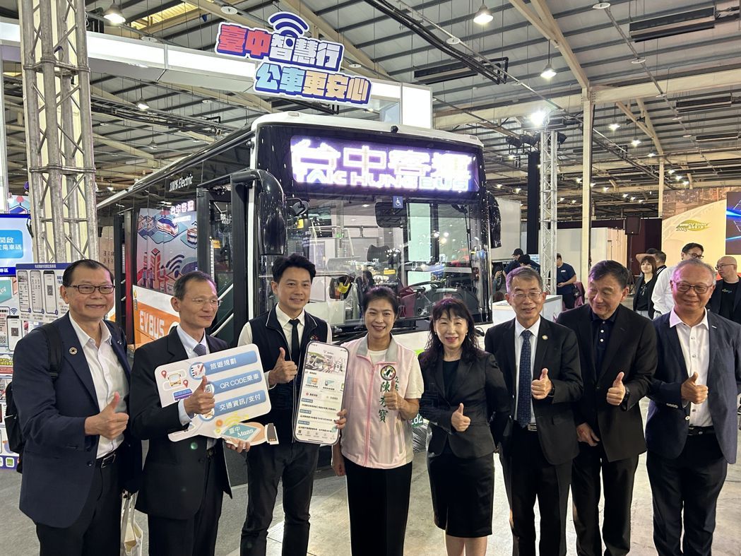 「2025商用車大展」今起連4天在台中國際展覽館熱鬧登場。記者趙容萱／攝影