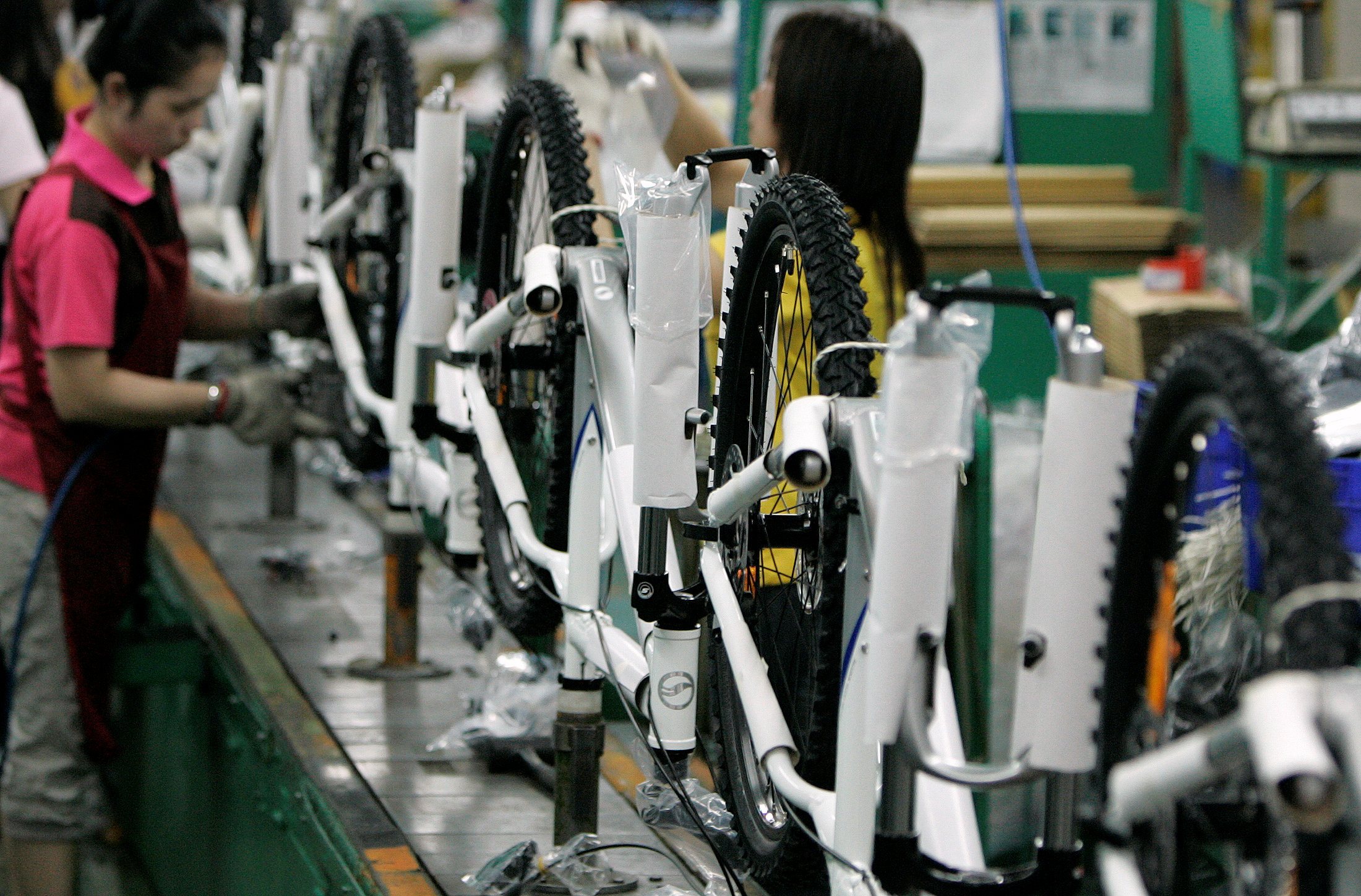 4月，台灣和南韓製造業的採購經理人指數（PMI）連兩月萎縮。路透
