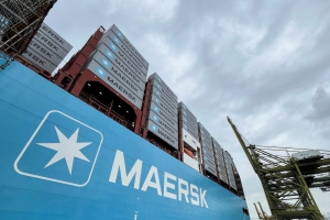 丹麦货柜航运巨擘马士基（A.P. Moller-Maersk）8日下修全球货柜航运市场展望。路透