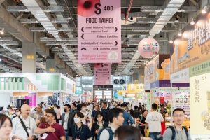 台北国际食品系列展展出4天至6月28日闭幕，共吸引逾5万名专业人士进场参观，其中有来自83国近4,500名国际买主观展采购。贸协／提供