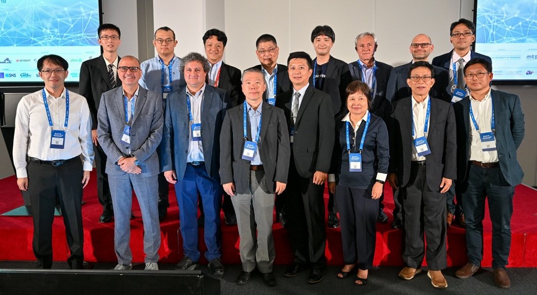 工研院攜手產官學研參加歐盟規模最大、最具指標性的次世代通訊研發盛會「2025 EuCNC & 6G Summit」，也首度發表「FORMOSA-6G」計畫，包含6G新型晶片、非地面網路（NTN）等技術研發與端到端驗證平台建置，打造完整產業鏈，並簽署3項重要6G產研合作。工研院／提供