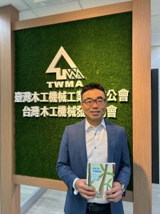 台湾木工机械工业同业公会（TWMA）张银恭理事长。 TWMA/提供