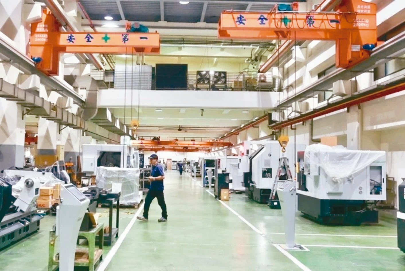 工具機示意圖。聯合報系資料照