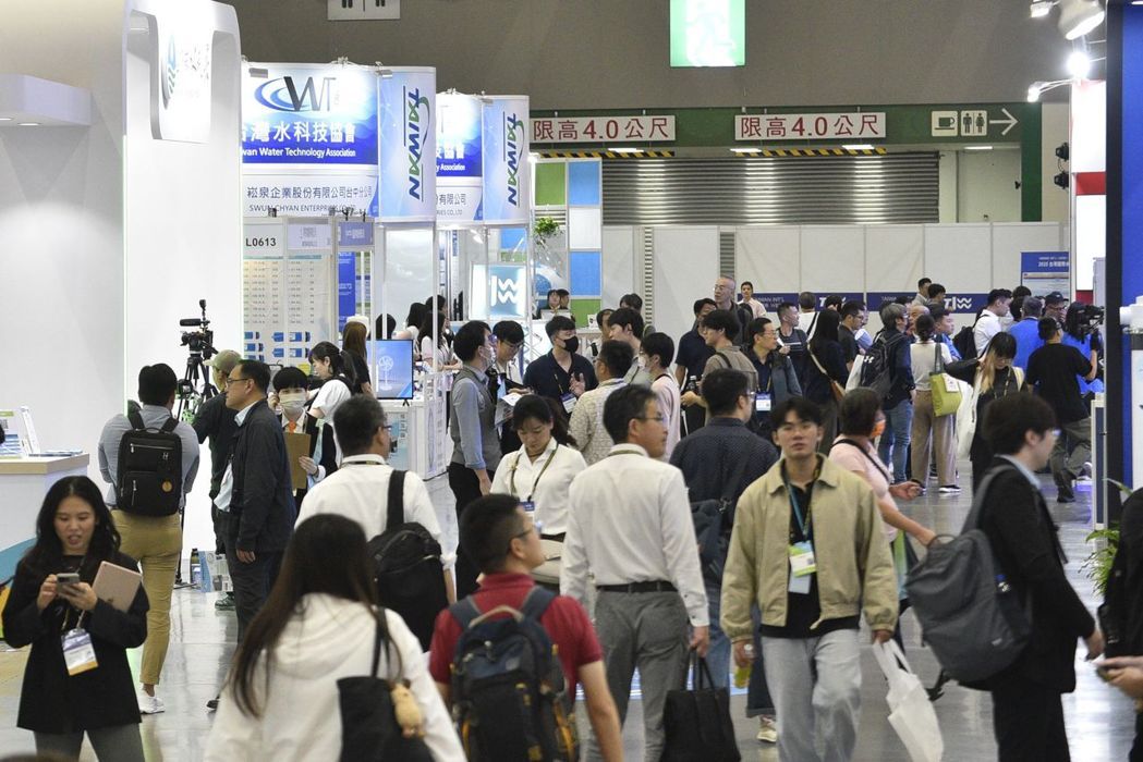 2025年台湾国际水周三天展期吸引4,300逾名参观者入场，较上届成长超过7成。 贸协/提供