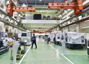 台湾机械出口连九月正成长，但工具机仍相对疲软，累计前十月出口衰退8.1%。联合报系资料照