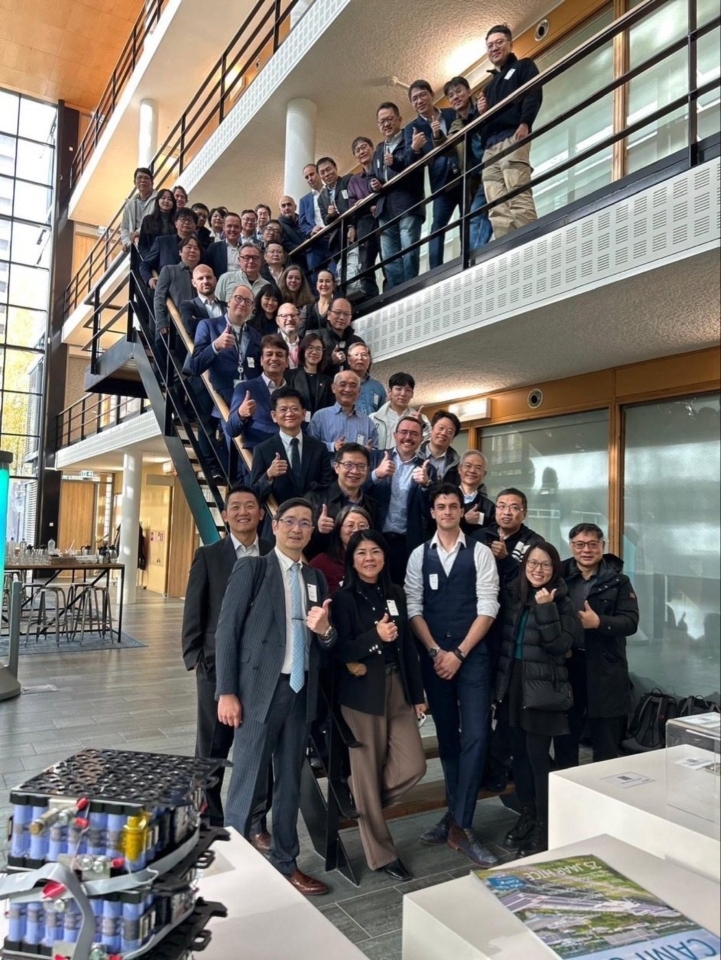 台湾积体光路代表团亮相 PIC Summit Europe 2025。TOSIA/提供