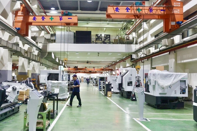 台灣機械工業同業公會今公布去年12月工具機出口金額1.77億美元，創下2009年全球金融危機以來出口新低。 本報資料照