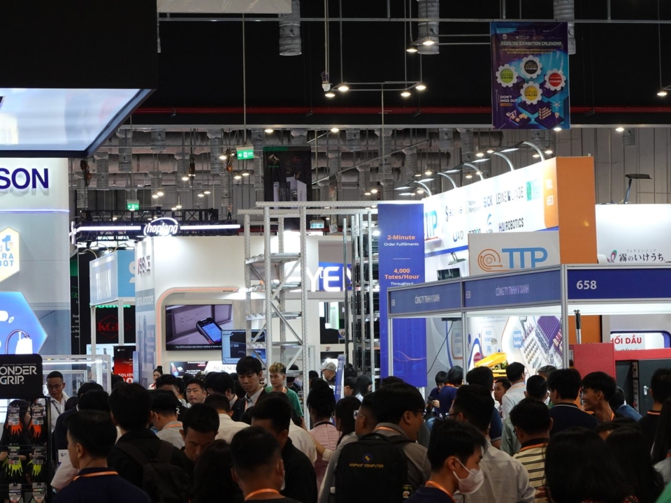 VIMF有效串連北越工業區，展況卓越。凡亞會展／提供