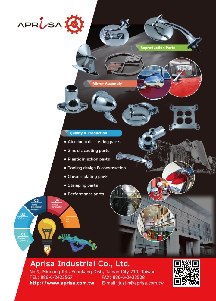 Taiwan Hardware Guide APRISA INDUSTRIAL CO., LTD.