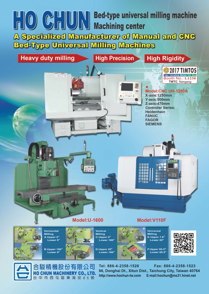 HO CHUN MACHINERY CO., LTD.