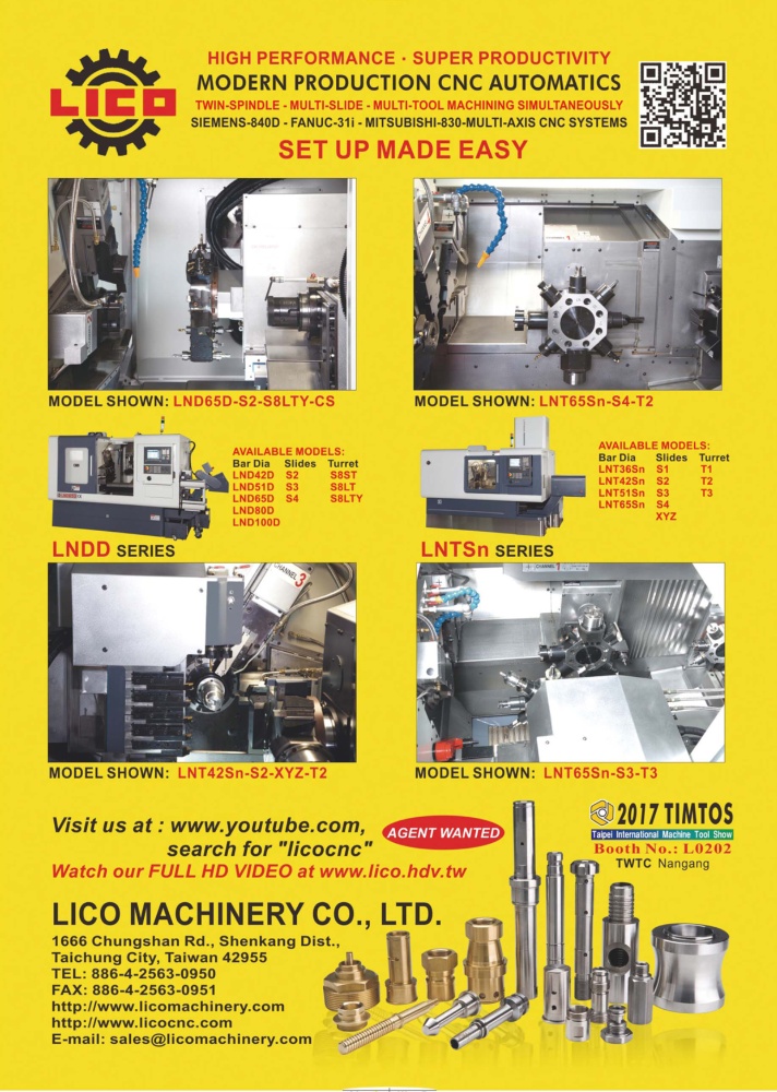 LICO MACHINERY CO., LTD.