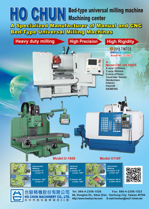 HO CHUN MACHINERY CO., LTD.