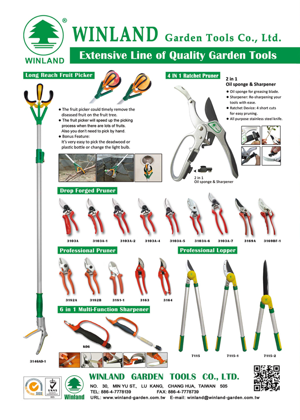 WINLAND GARDEN TOOLS CO., LTD.