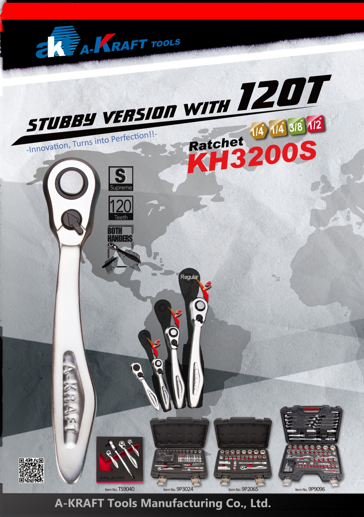 Taiwan Hand Tools A-KRAFT TOOLS MANUFACTURING CO., LTD.