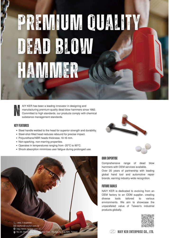 Taiwan Hand Tools NAIY KER ENTERPRISE CO., LTD.