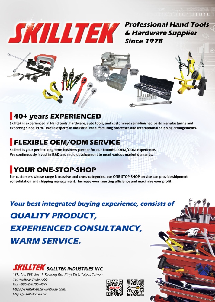 Taiwan Hand Tools SKILLTEK INDUSTRIES INC.