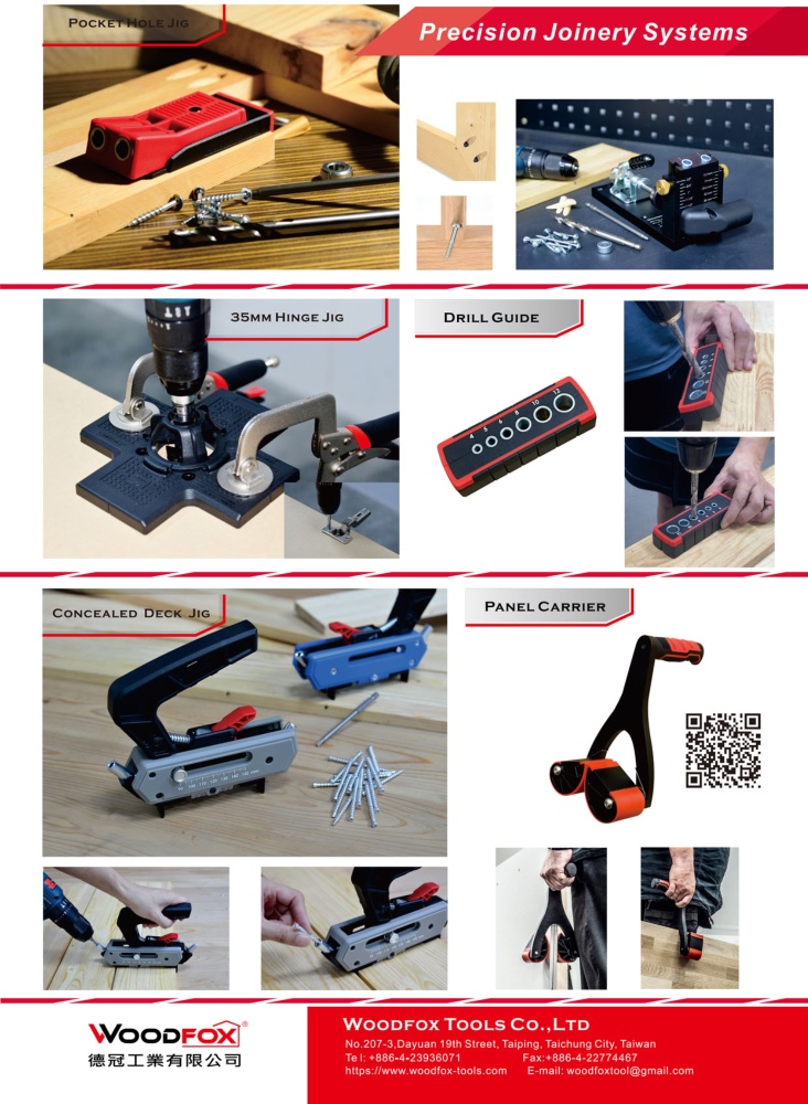 Taiwan Hand Tools WOODFOX TOOLS CO., LTD.
