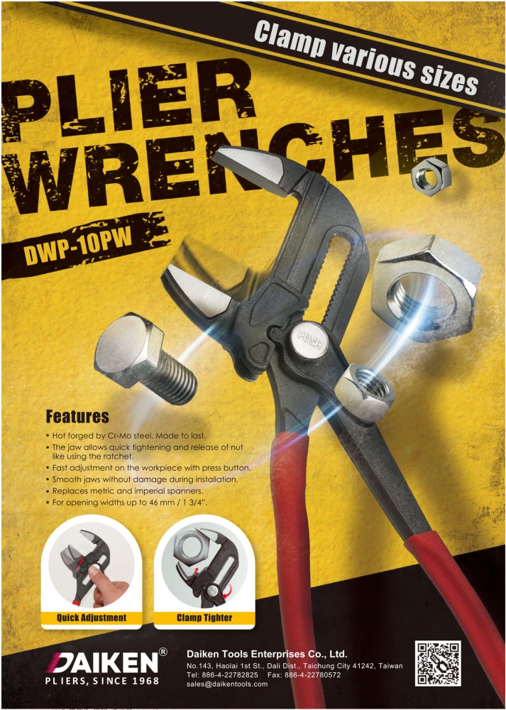 Taiwan Hand Tools DAIKEN TOOLS ENTERPRISE CO., LTD.