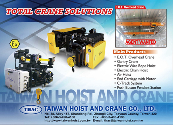 TAIWAN HOIST AND CRANE CO., LTD.