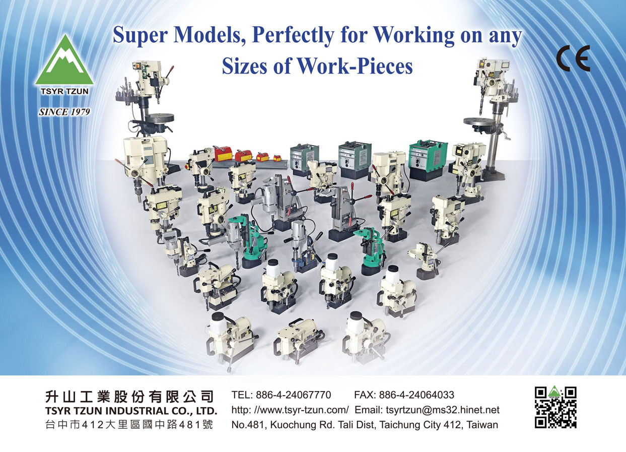 Who Makes Machinery in Taiwan TSYR TZUN INDUSTRIAL CO., LTD.
