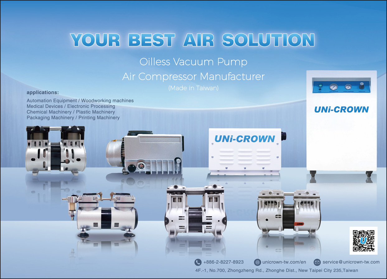 Who Makes Machinery in Taiwan UNI-CROWN CO., LTD.