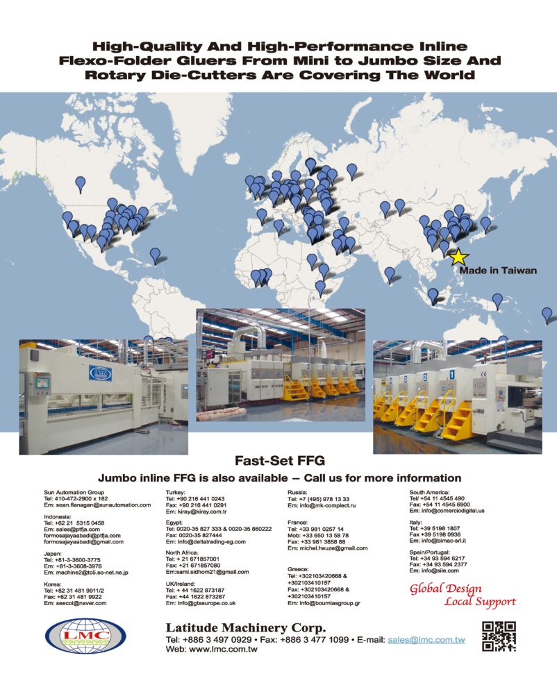 Who Makes Machinery in Taiwan LATITUDE MACHINERY CORP.