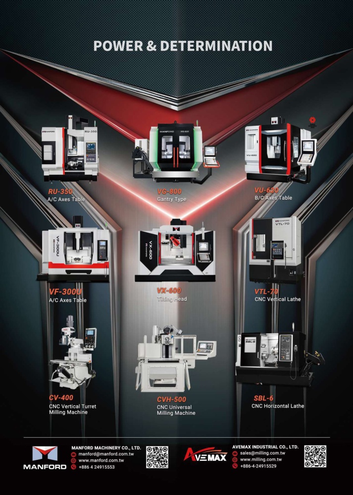 Who Makes Machinery in Taiwan MANFORD MACHINERY CO., LTD.