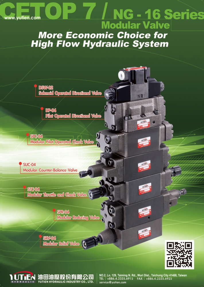 Who Makes Machinery in Taiwan YUTIEN HYDRAULIC INDUSTRY CO., LTD.