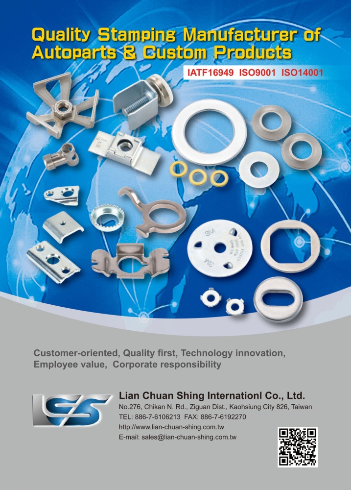 Taiwan International Fastener Show LIAN CHUAN SHING INTERNATIONAL CO., LTD.