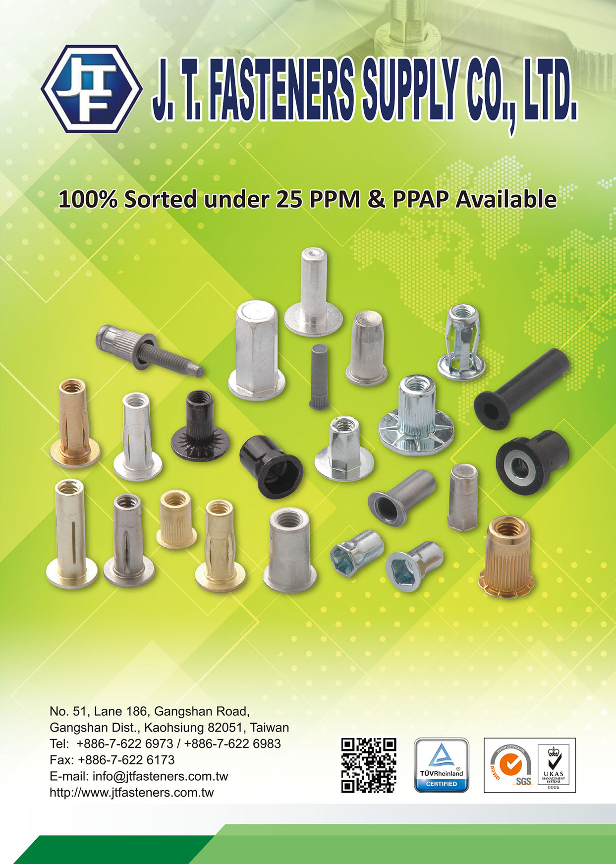 Taiwan International Fastener Show J.T. FASTENERS SUPPLY CO., LTD.