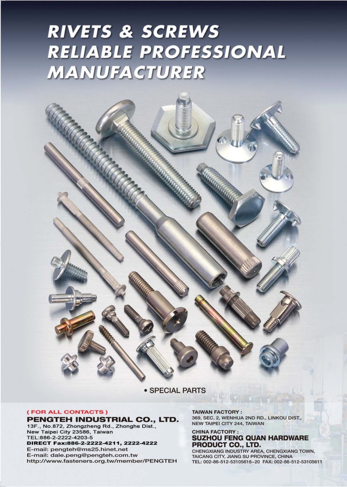 Taiwan Industrial Suppliers PENGTEH INDUSTRIAL CO., LTD.