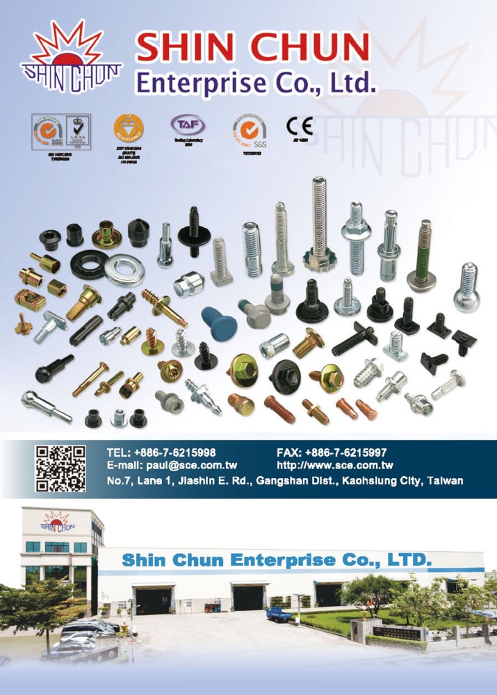 Taiwan Industrial Suppliers SHIN CHUN ENTERPRISE CO., LTD.