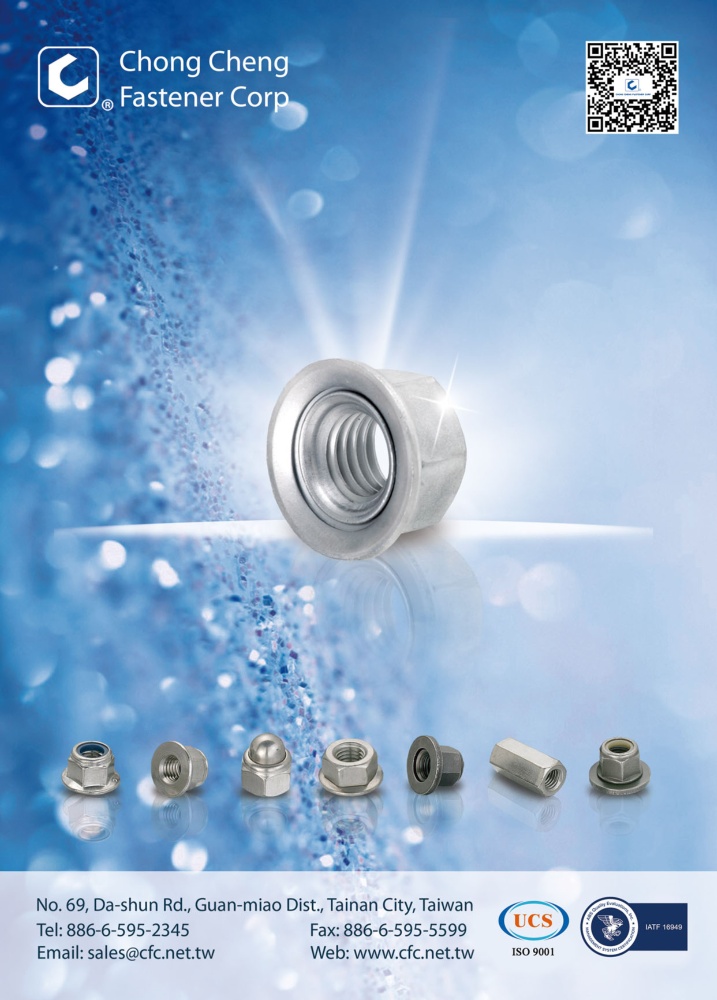 Taiwan Industrial Suppliers CHONG CHENG FASTENER CORP.