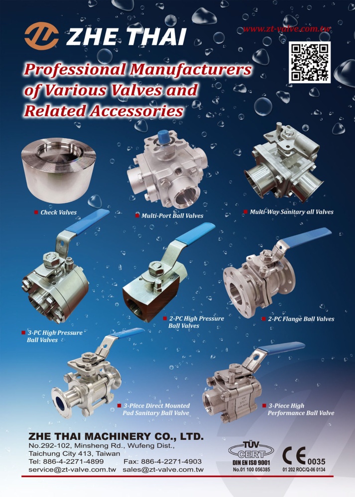 Taiwan Industrial Suppliers ZHE THAI MACHINERY CO., LTD.