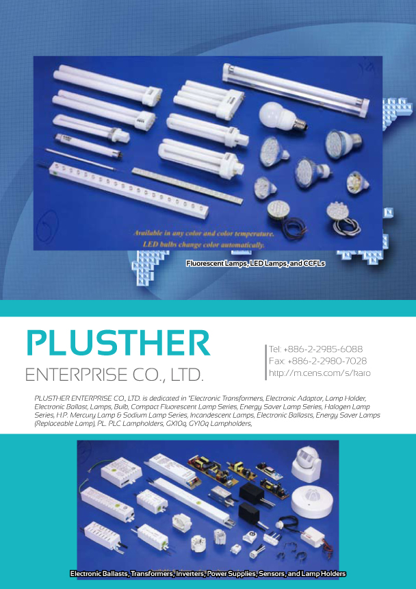 PLUSTHER ENTERPRISE CO., LTD.