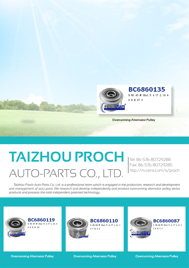 TAIZHOU PROCH AUTO-PARTS CO., LTD.