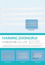 Cens.com CENS Buyer`s Digest AD HAINING ZHONGRUI HARDWARE CO., LTD.