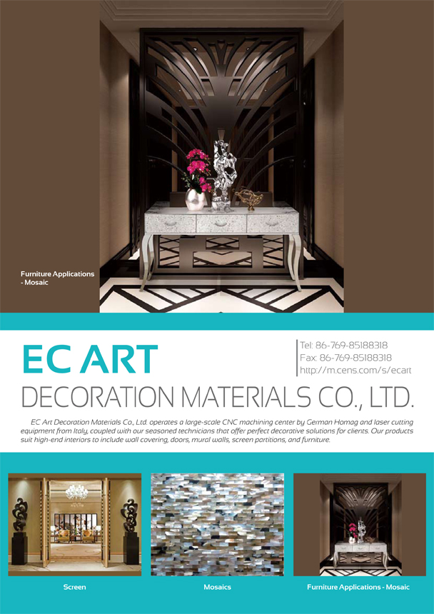 EC ART DECORATION MATERIALS CO., LTD.