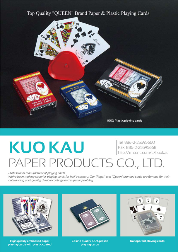 KUO KAU PAPER PRODUCTS CO., LTD.