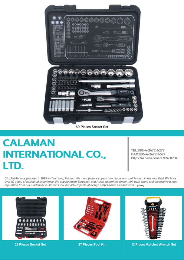 CALAMAN INTERNATIONAL CO., LTD.