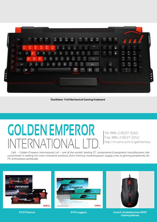 GOLDEN EMPEROR INTERNATIONAL LTD.