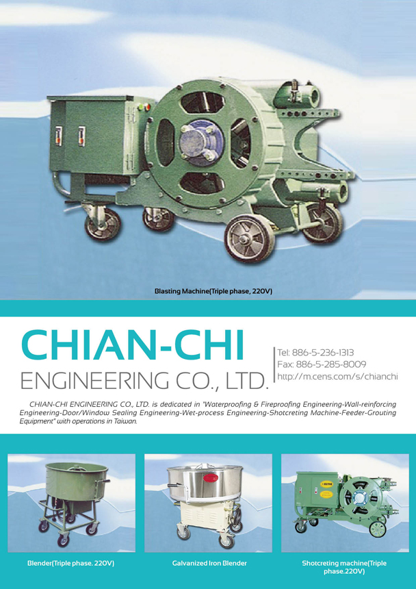 CHIAN-CHI ENGINEERING CO., LTD.