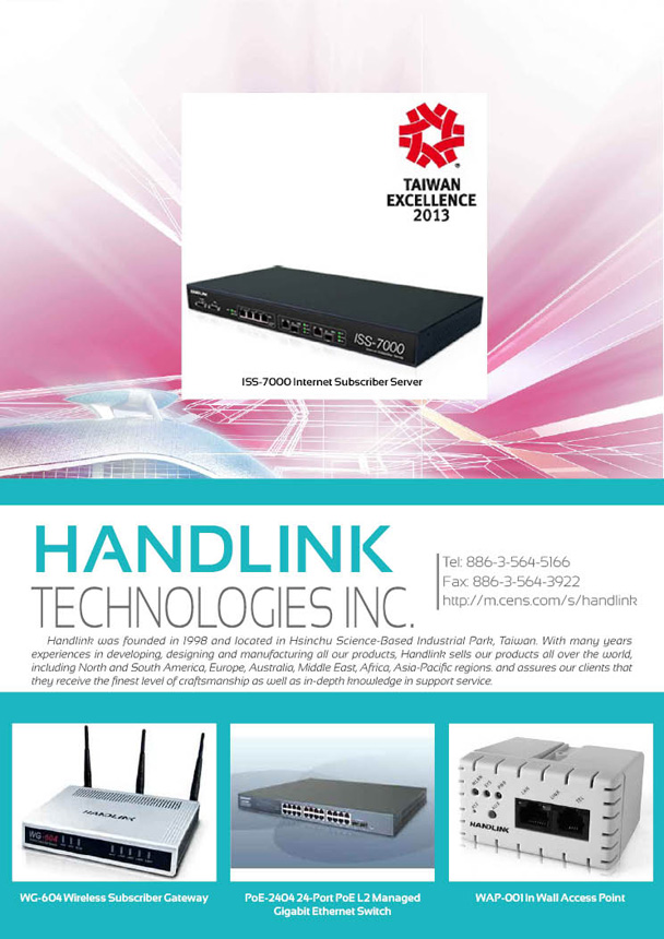 HANDLINK TECHNOLOGIES INC.