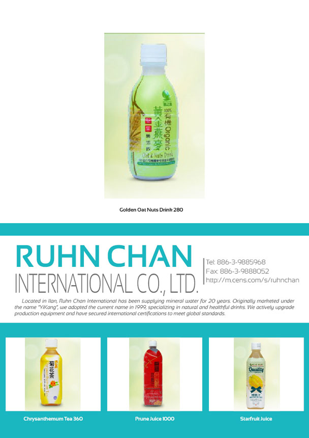 RUHN CHAN INTERNATIONAL CO., LTD.