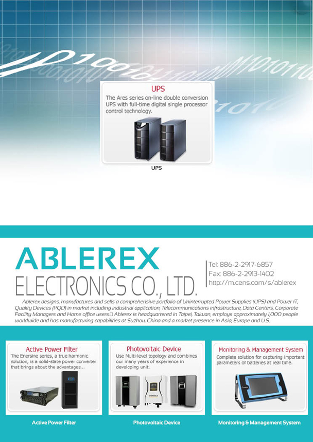 ABLEREX ELECTRONICS CO., LTD.