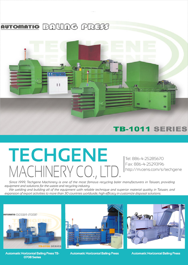 TECHGENE MACHINERY CO., LTD.
