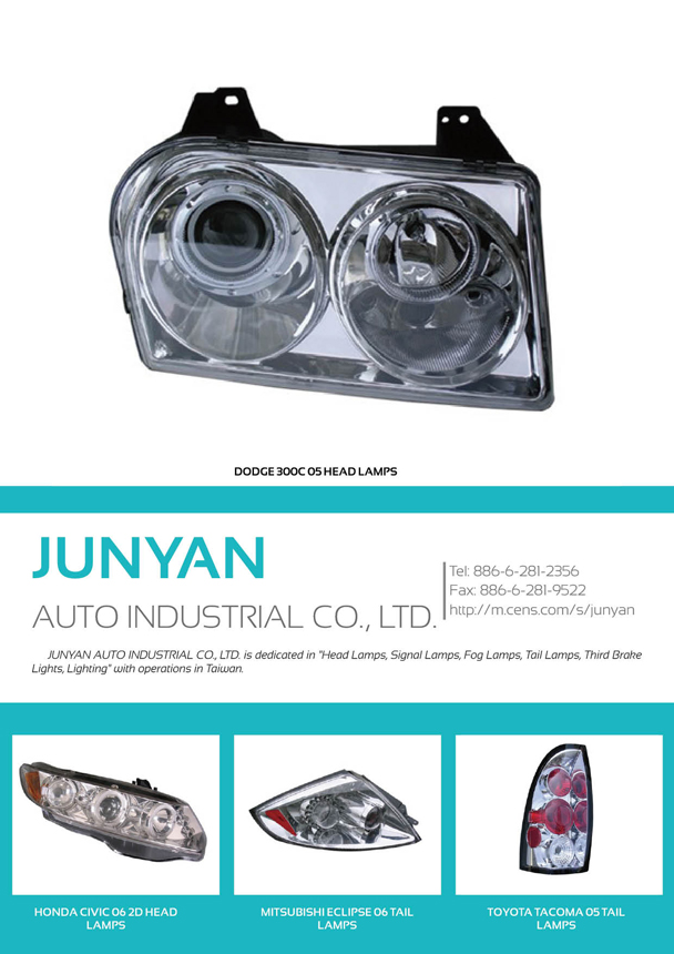 JUNYAN AUTO INDUSTRIAL CO., LTD.