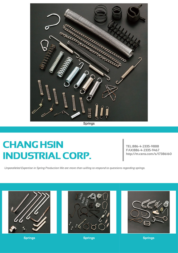 CHANG HSIN INDUSTRIAL CORP.